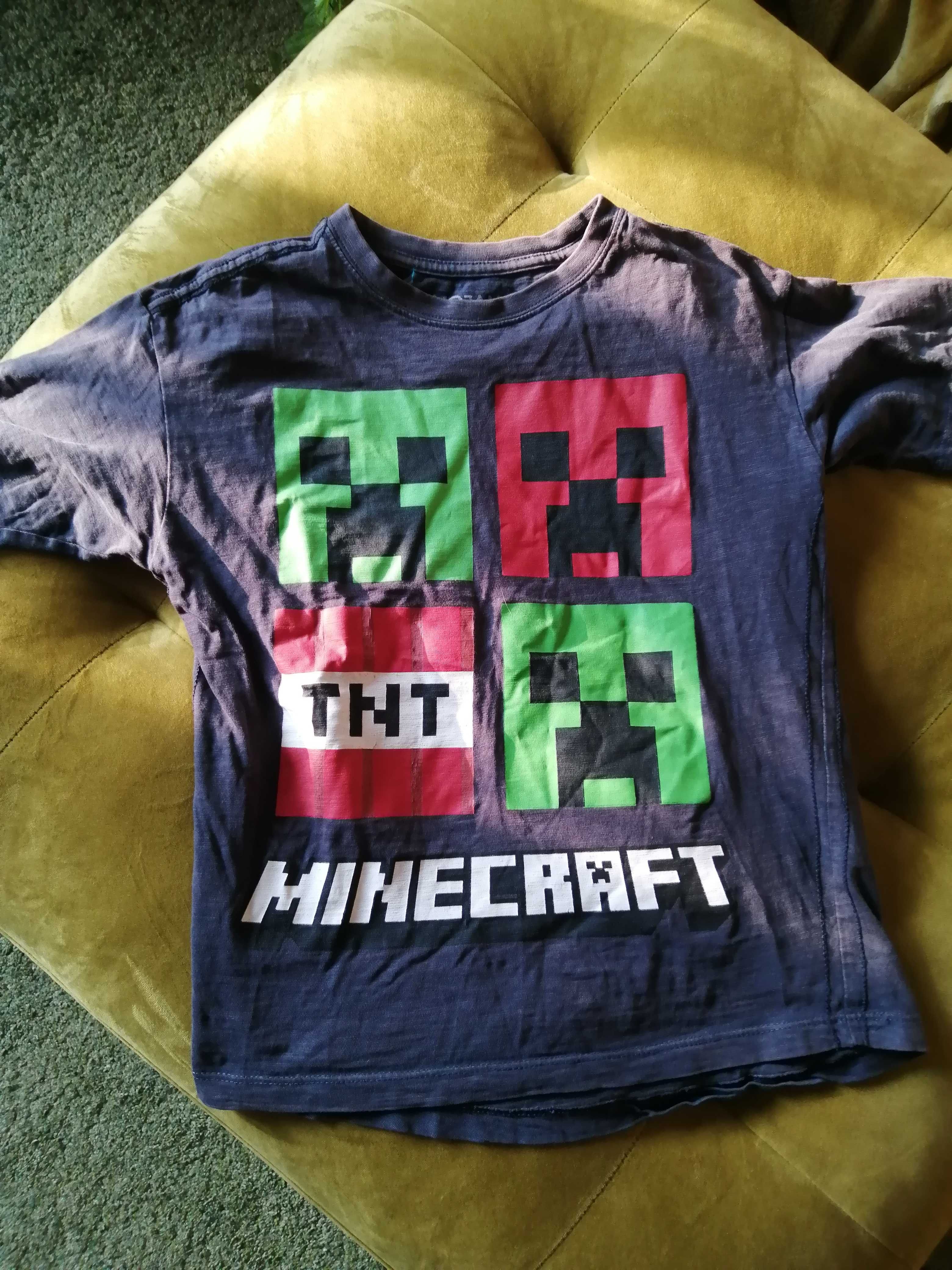 Oryginalna koszulka Minecraft dla chłopca