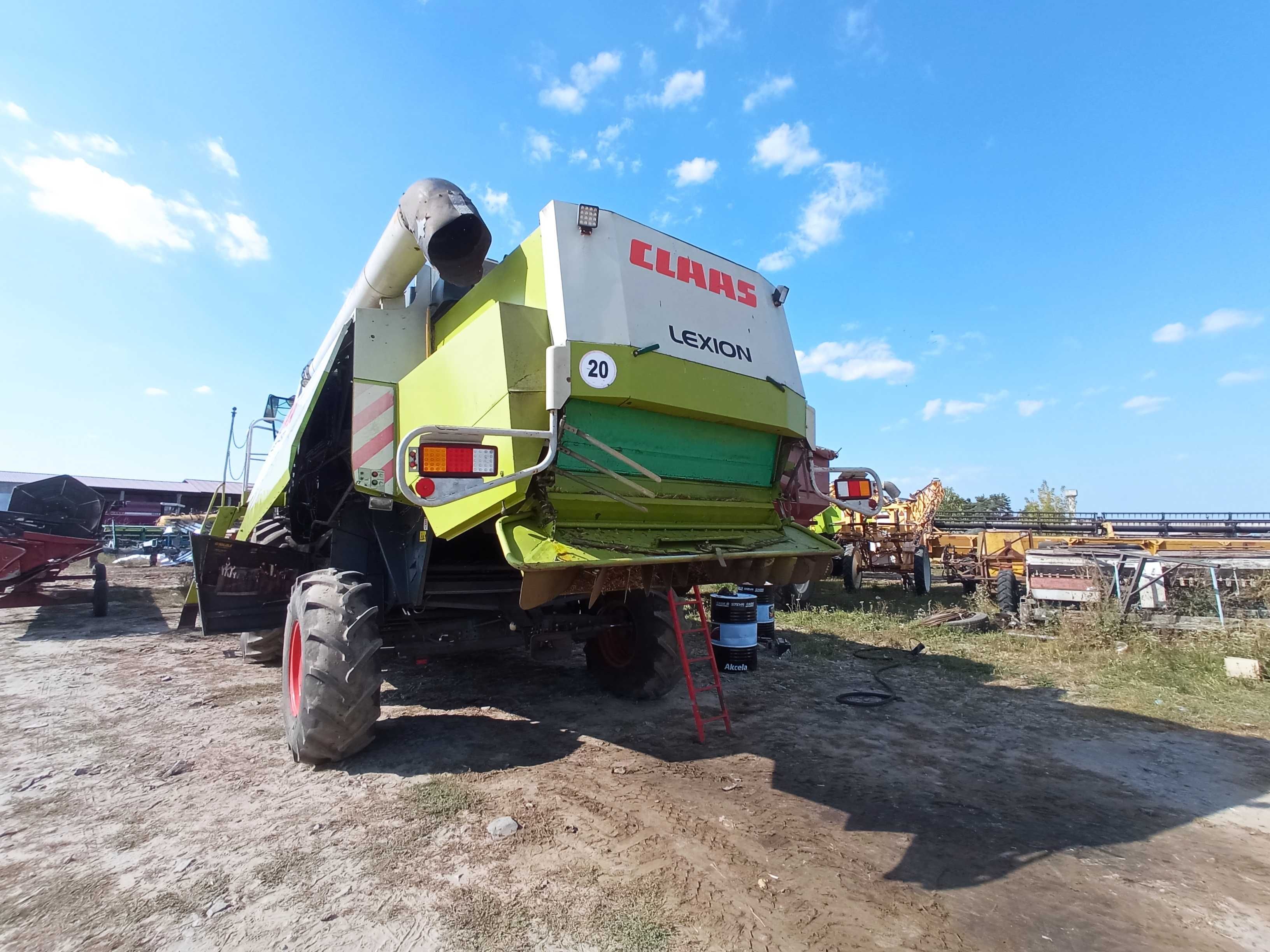 Claas Lexion 460Evolution2002