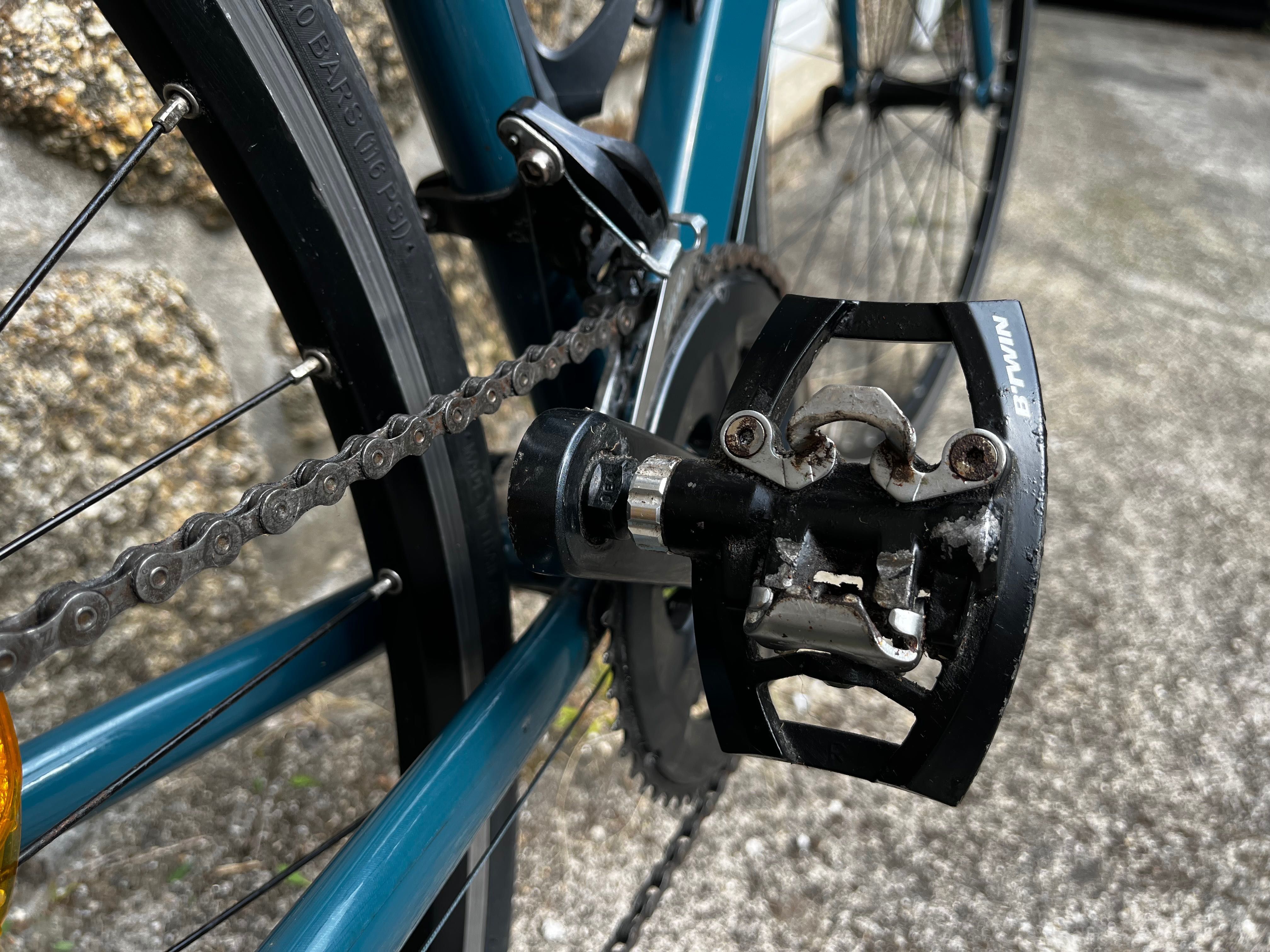 Bicicleta de estrada Triban RC 120 feminina em ótimo estado!