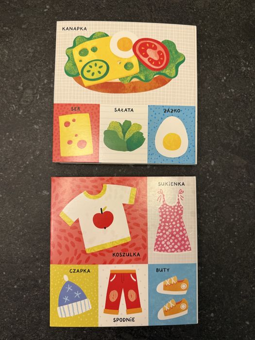 Rozkładane książeczki CzuCzu 100 pierwszych słów