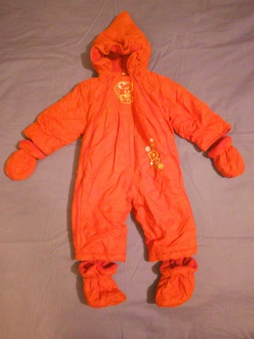 Зимовий дитячий комбінезон від самого народження