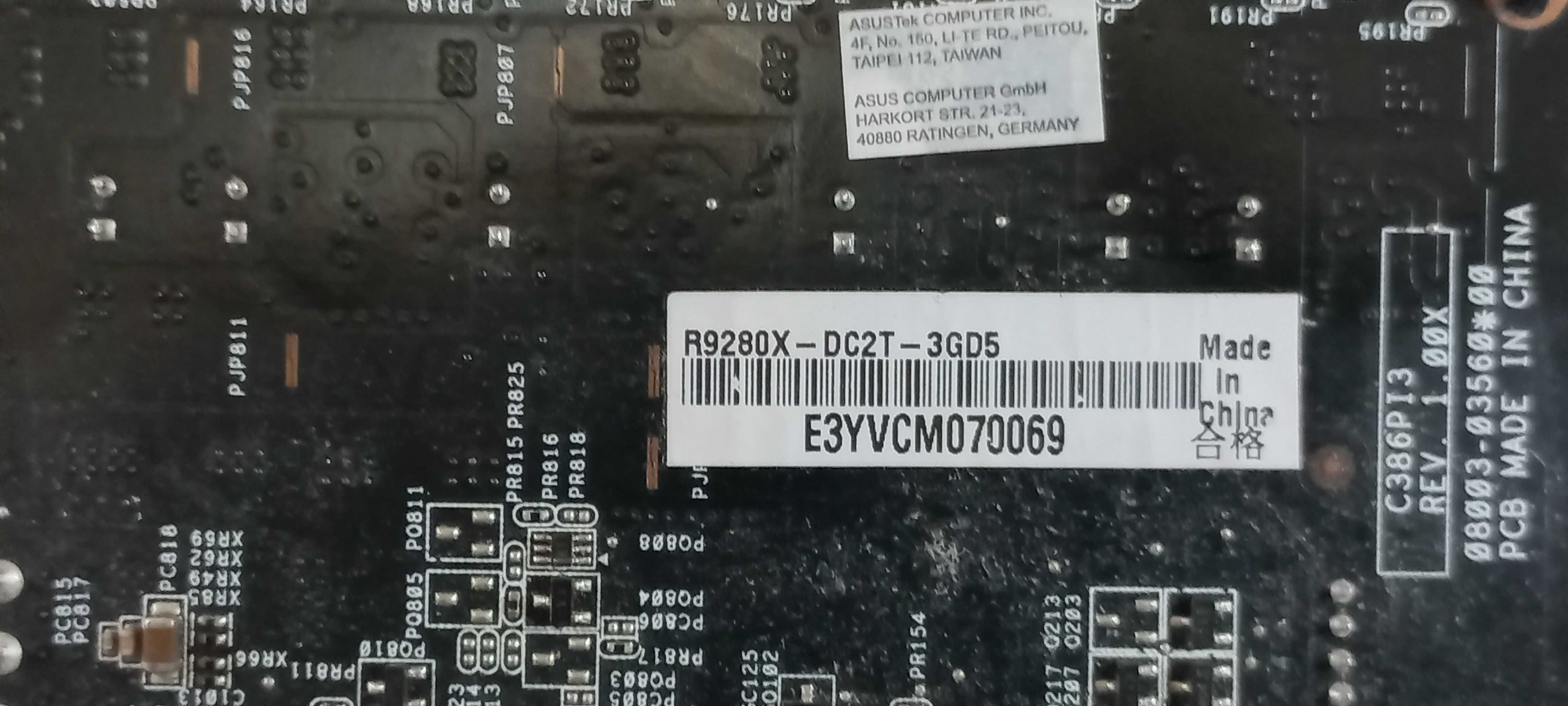 Asus  R9 280X 3gb GDDR5