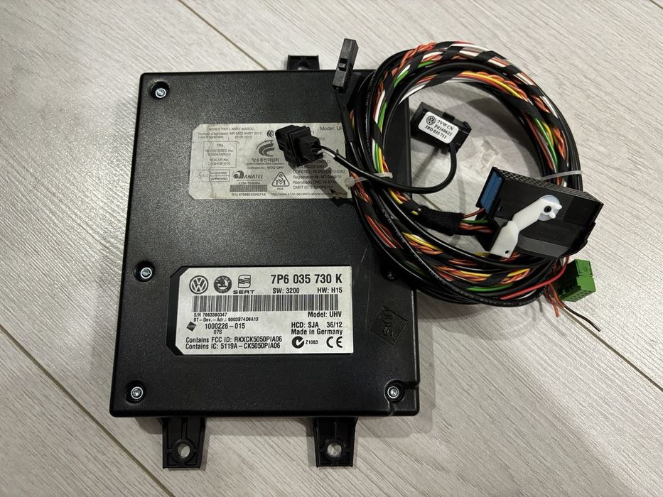 Блок Bluetooth VW Skoda Seat RCD RNS 310 510 315 Columbus Passat Jetta