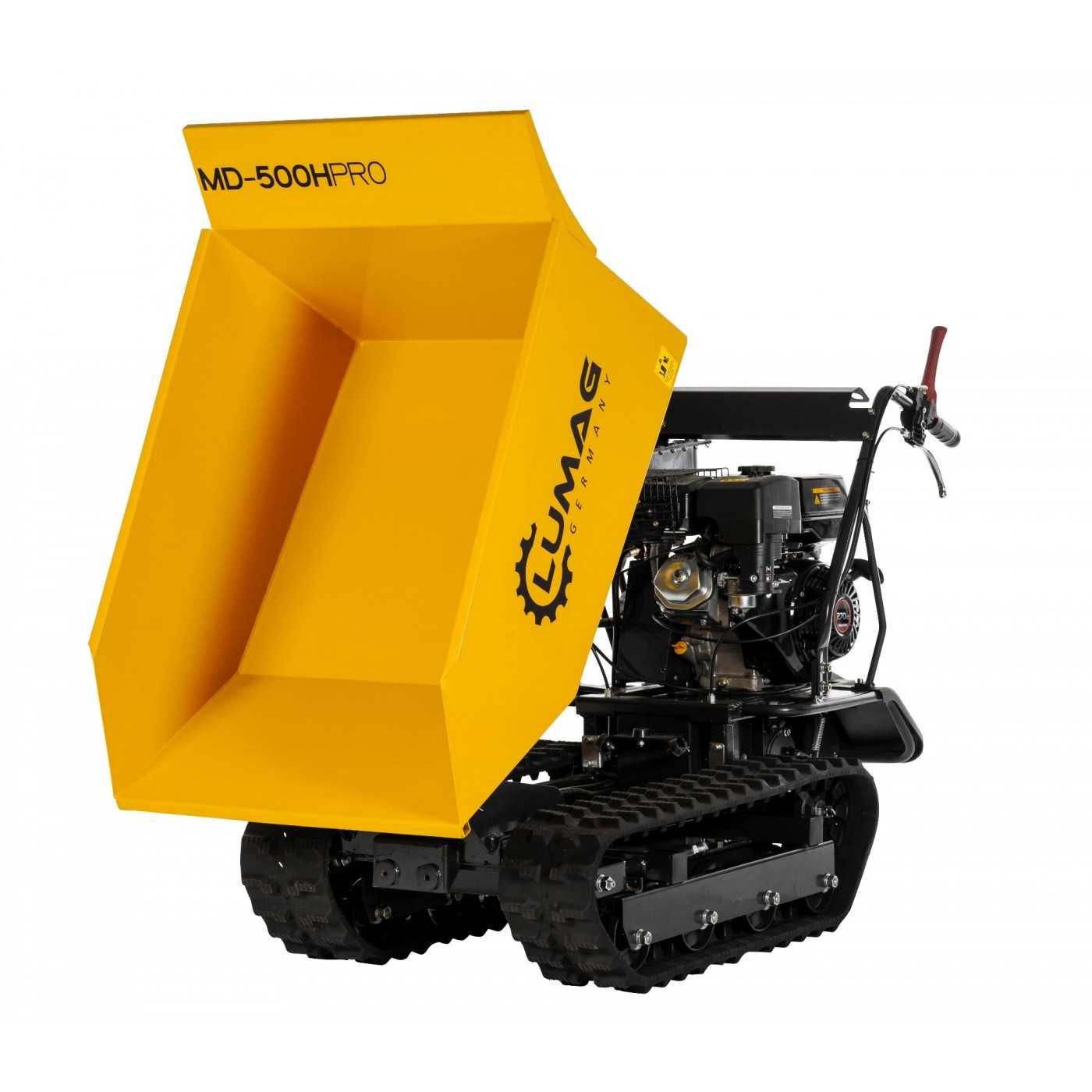 Miniwywrotka / niewielka taczka spalinowa 500kg