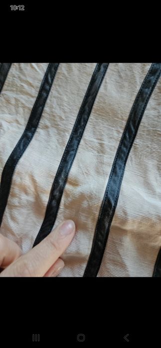 Luksusowa Sukienka damska Fenn Wright Manson Jedwab Len Róż Kamienie M