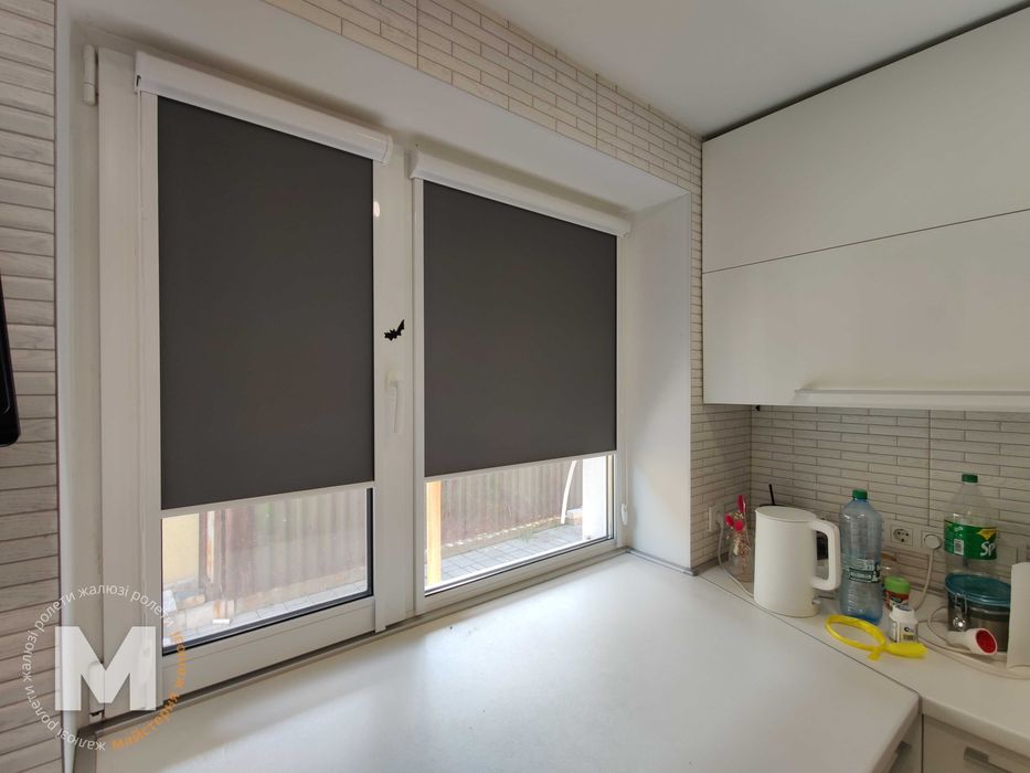 Рулонні штори з антистатичним покритям. Римські штори. Жалюзі день ніч