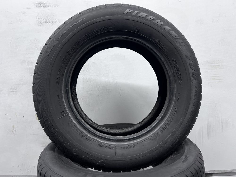 2шт літо 195/65/R14 6,9мм Firestone Fire Hawk 700