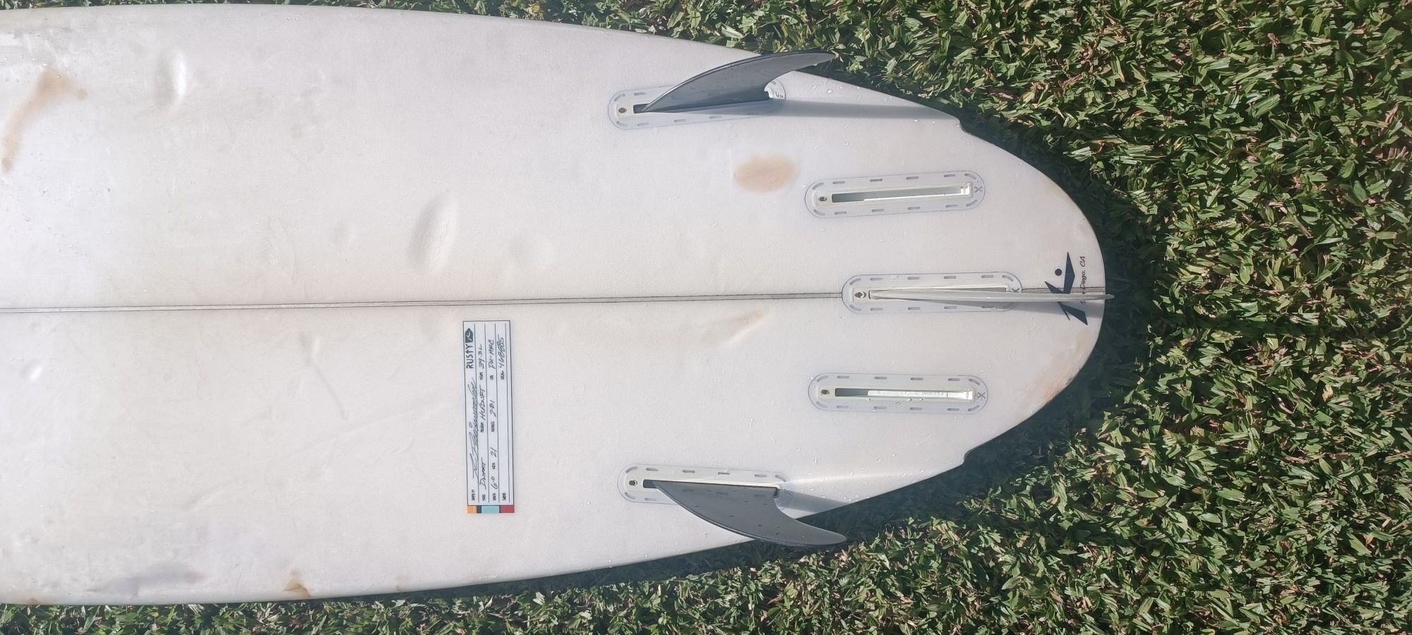 Prancha de surf Rusty Dwart 6'0
