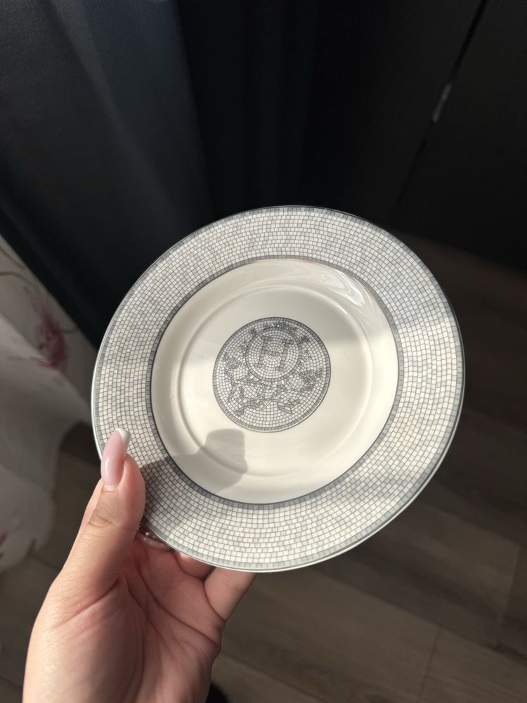 Чашка з блюдцем Hermes
