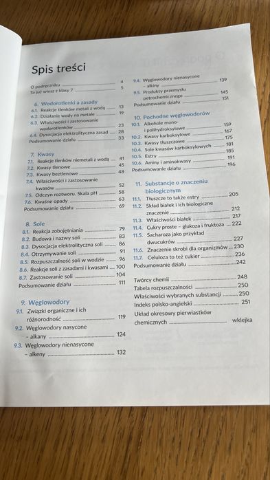 Podręcznik ciekawa chemia klasa 8