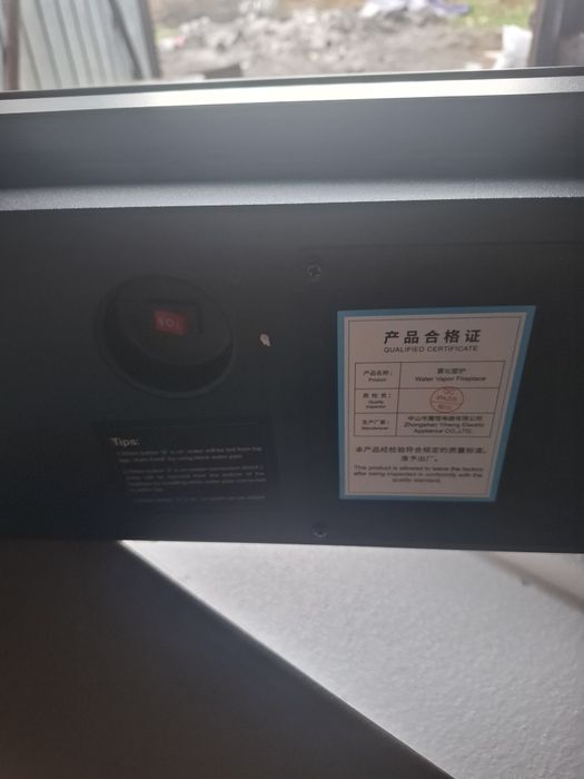 Wkład kominek do zabudowy 3D nowy