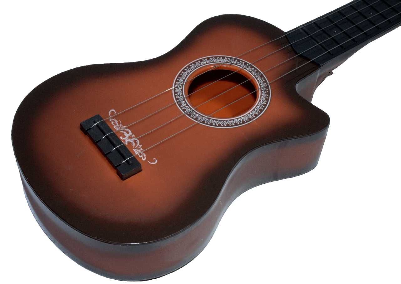 GITARA Duża 55 CM Struny Instrument Gra Gitary Muzyka Granie
