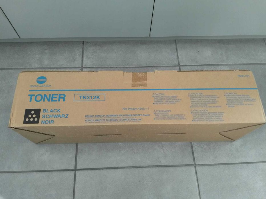 Toner Original Konica Minolta TN 312 K Preto
