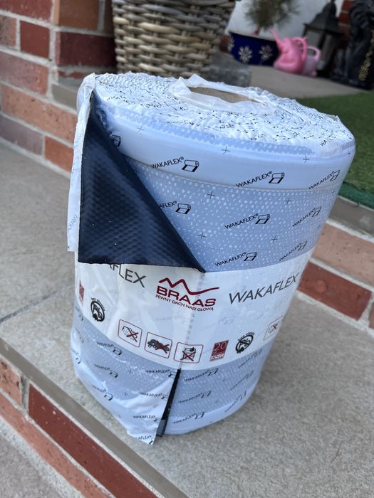 Taśma kominowa Wakaflex Braas 5mb Antracytowa