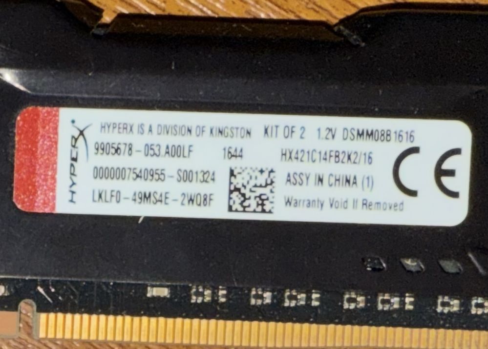 RAM DDR4 HyperX Fury 32GB