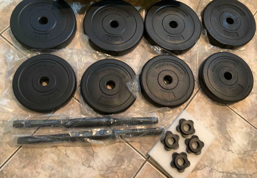 NOWY komplet hantli 2x10kg habtle hantelki silownia do ćwiczen fitness