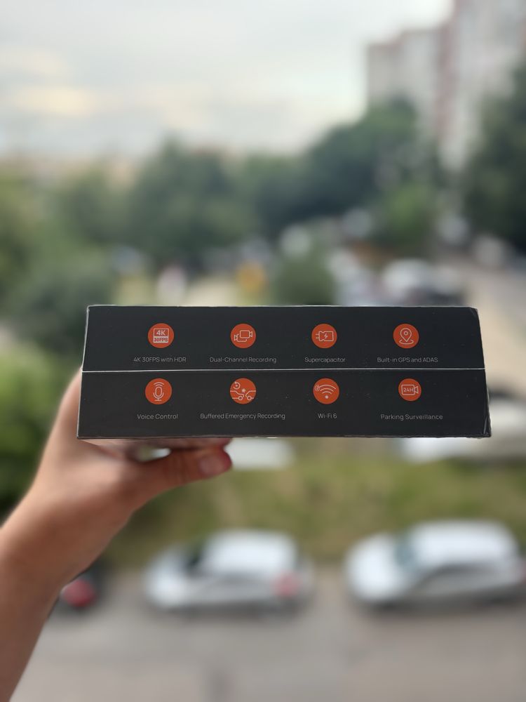 Акція 4K 70mai Dash Cam A800SE Відеореєстратор + кам.зад. виду RC22