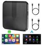 Bezprzewodowy adapter 2w1 Android Auto CarPlay USB-A USB-C WiFi BA510