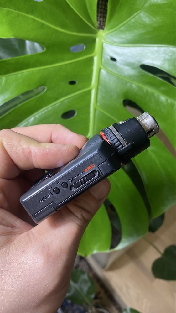 Диктофон Tascam DR-10X для ручного микрофона XLR разьем