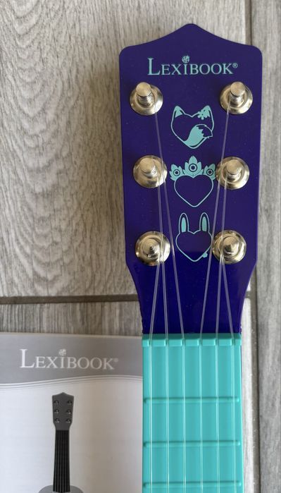 Gitara Lexibook  Enchantimals 53 cm + mini przewodnik