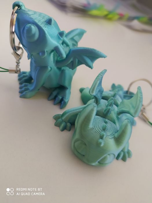 Фігурки друковані на 3D принтері лабубу/ яйця дракончики