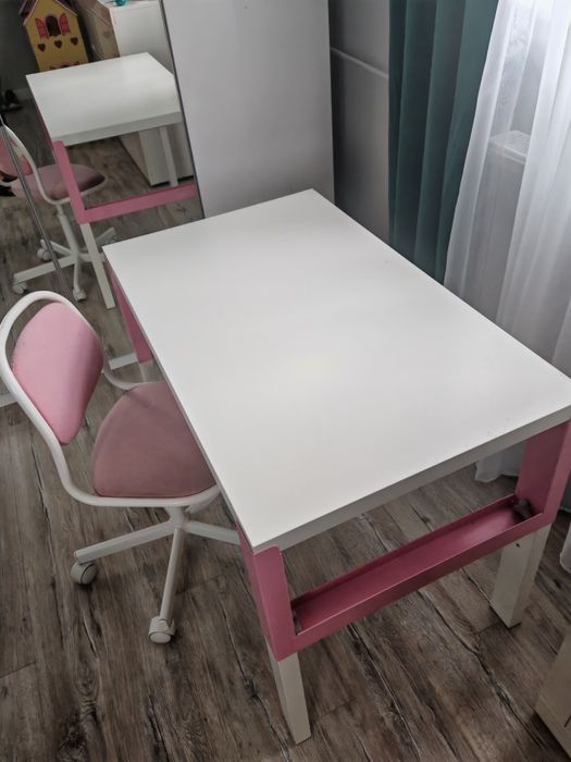IKEA biurko Pahl i krzesło obrotowe orflall komplet