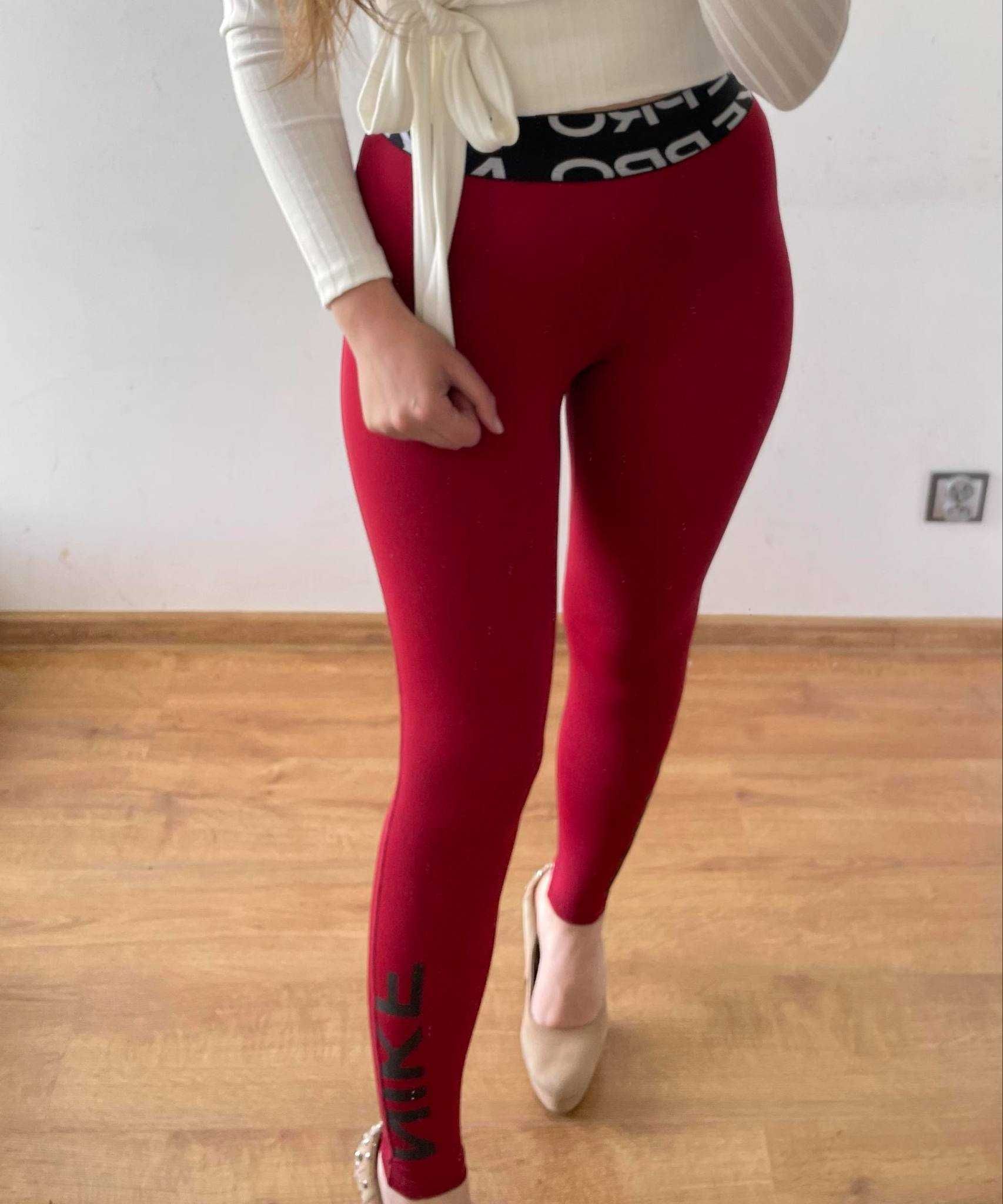 Nike pro modelujące legginsy 34 xs sportowe