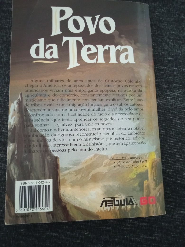 Livro" Povo da Terra" Usado