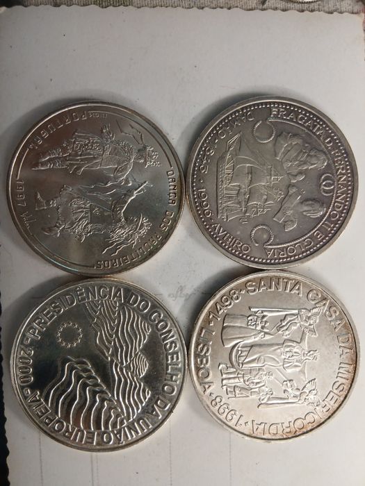Moedas mil escudos