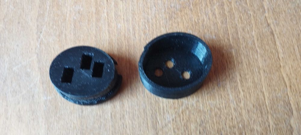 Заготовка під штекер Bocsh для зарядного електровелосипеда