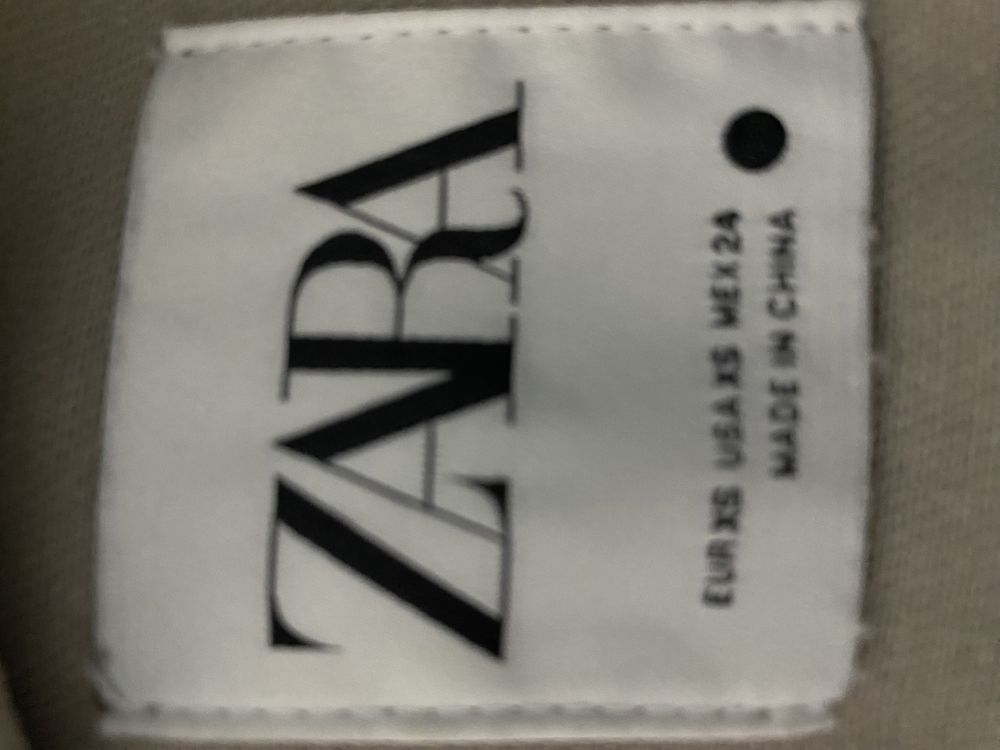 Кожаная куртка Zara