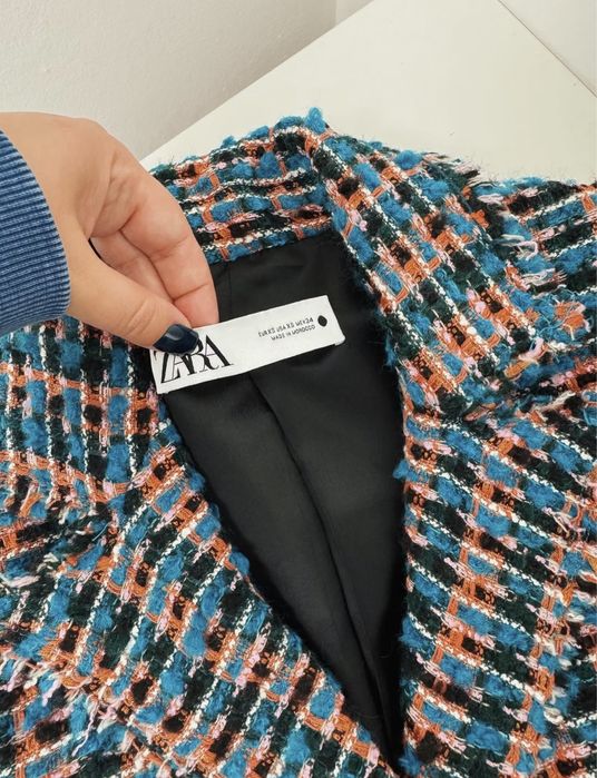 Твідовий піджак від Zara
