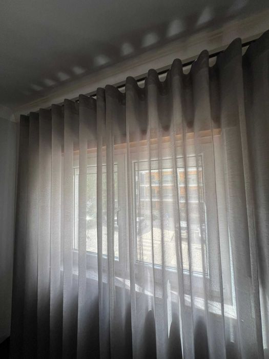 4 Cortinados Cor Gelo