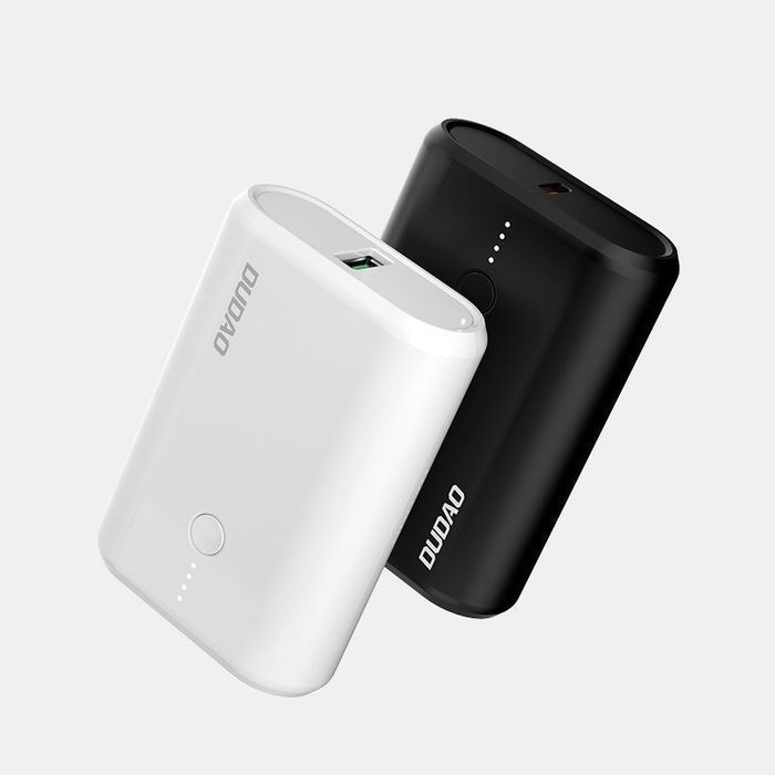 Powerbank Dudao K14 - 10000 mAh, PD QC 3.0 22,5 W, USB-C, Czarny