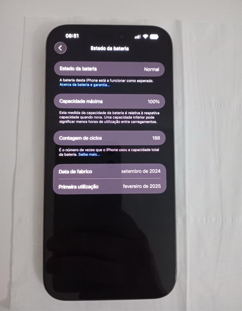 Iphone 16 Pro Max 256gb Titânio Natural
