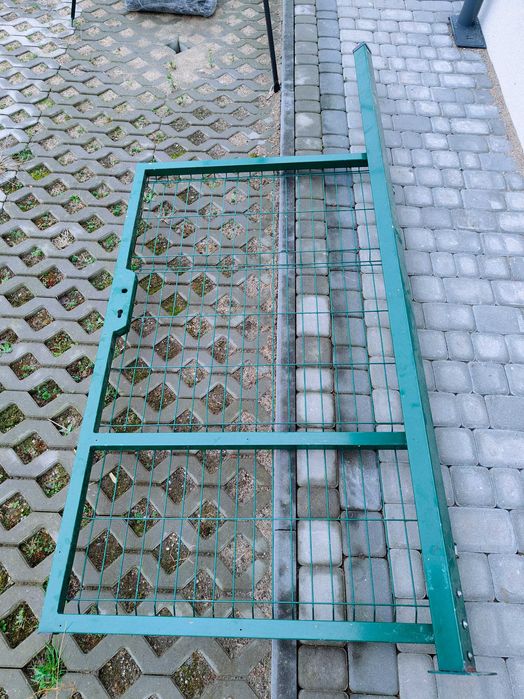 Furtka ogrodzeniowa zielona