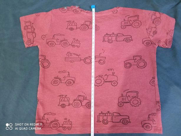 Koszulka t-shirt z krótkim rękawem w traktory Reserved