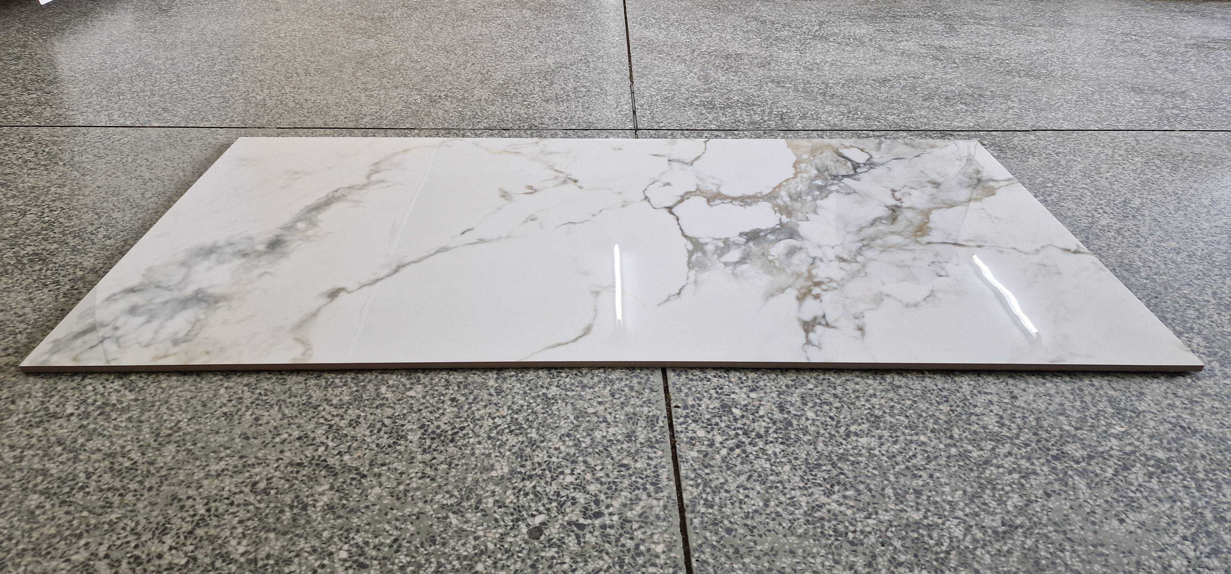 Tani Gres Polerowany duży format marmurkowy Lilac Marble 60x120 Gat I