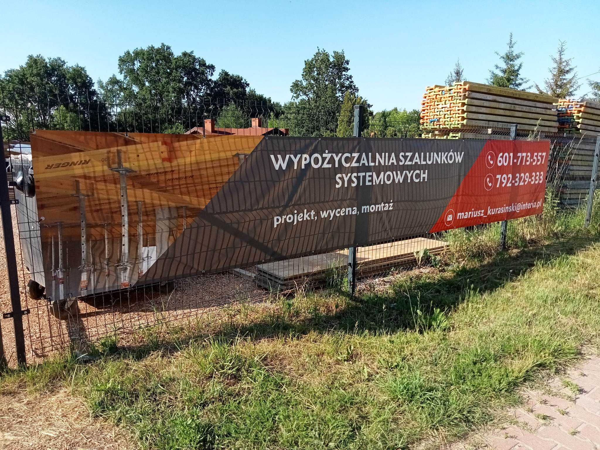 Wypożyczalnia i Sprzedaż Szalunków !!! KŁOBUCK-CZĘSTOCHOWA