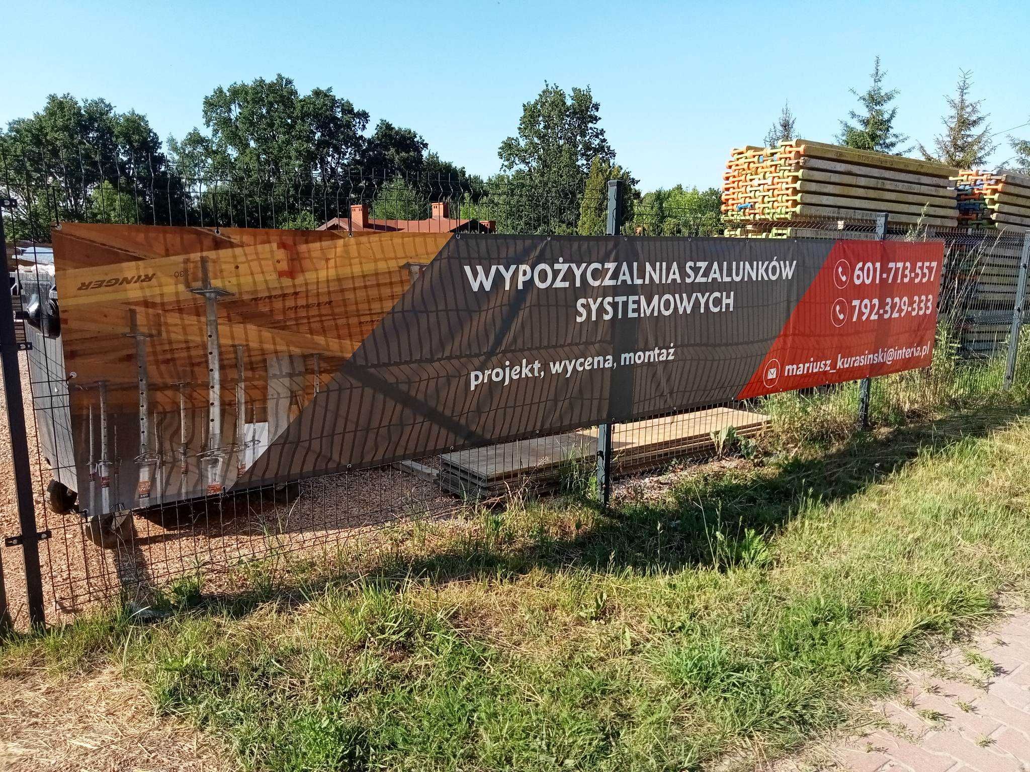 Wypożyczalnia i Sprzedaż Szalunków!!! KŁOBUCK-CZĘSTOCHOWA