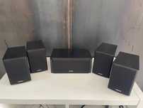 Sistema Colunas 5.1 - 4xsatélites+central+subwoofer, Tannoy HTS101