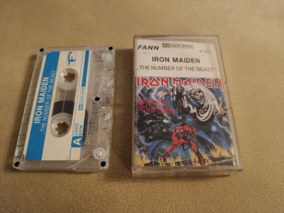 Kaseta Iron Maiden The number of The Beast Fann