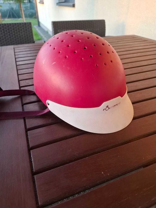 Kask  jeździecki Fouganza 100