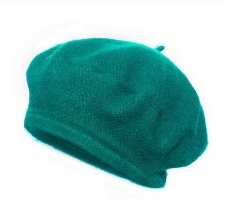 NOWY beret zielony damski