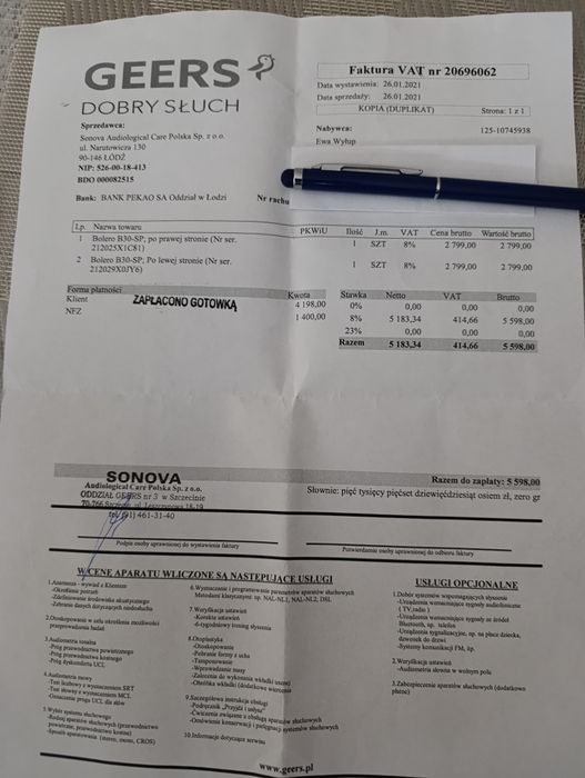 Aparaty słuchowe Bolero B30-SP