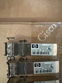 lote de 10 Módulos de Transcetor de Rede Hewlett Packard Enterprise 8Gb Short Wave B-Series SFP+