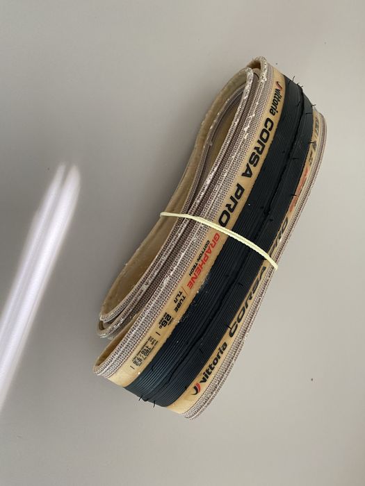 Opona szosowe Vittoria corsa pro graphene cotton-tech tube TLR 26mm