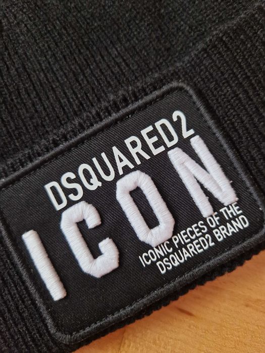 Dsq2 Dsquared2 czapka zimowa jesienna