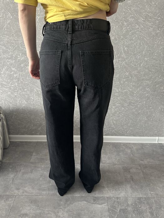 Джинси чорні ZARA 38р