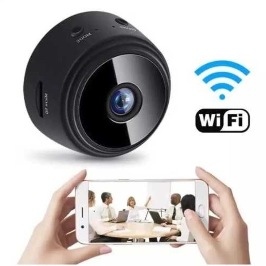 ORYGINALNA Mini Kamera Szpiegowska Wifi Full HD Monitoring Podgląd PL